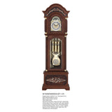 Mapple Leaf Versailles Prestige 9-Tube Grandfather Clock – Walnut Brown Model 6856