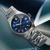 Frederique Constant FC-303N2NH6B Highlife Ladies Automatic Blue Dial Silver Steel Watch with Extra Strap