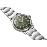 ORIENT RA-AC0M09E30B BAMBINO VERSION 7 GREEN DIAL WATCH