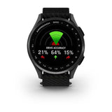 GARMIN APPROACH S50 GM-010-03010-40 ADVANCED GPS BLACK COMFORTFIT NYLON BAND SMART WATCH