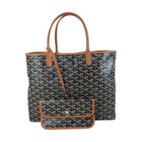 Goyard J25042406 Saint Luois PM Tote Bag Brown (Very Good Condition)
