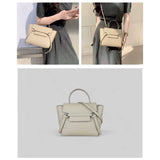Celine B25041506 Leather Calf Belt Nano Beige Handbag (Very Good Condition)