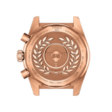 TISSOT PR516 T1494173305100 QUARTZ CHRONOGRAPH ROSE GOLD STEEL WATCH