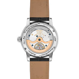 Frederique Constant FC-706B3H6 Manufacture Classic Date Black Dial Black Leather Watch