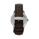 MASERATI EPOCA R8821118010 OPEN HEART BLUE DIAL LEATHER STRAP WATCH