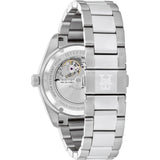 TOMMY HILFIGER TH85 AUTO RED DIAL CASE STEEL WATCH 1792154