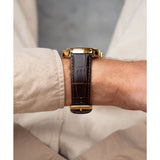 ORIENT RA-AC0F04S30B CLASSIC SYMPHONY BROWN LEATHER STRAP WATCH