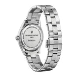 Frederique Constant FC-235S2C6B Classics  Carrée Small Seconds 7-Links Steel Bracelet Watch
