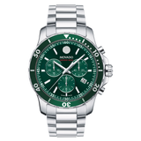 Movado Series 800 Green Dial Stainless Steel Watch 2600179
