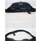 Chanel 25042418 Coco Mark Sports Line Canvas Shoulder Bag Black Made In 2003～2004 (Good Condition)
