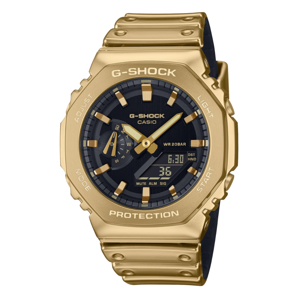 CASIO G-SHOCK GM-2100YM FINE METALLIC SERIES ANALOG-DIGITAL RESIN WATCH
