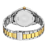CITIZEN BI1036-57A SILVER & GOLD TWO-TONED STEEL WATCH