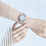 SEIKO PROSPEX SUR607J1 MOTHER OF PEARL DIAL STEEL WATCH