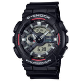 CASIO G-SHOCK GA-110RL-1ADR ANALOG-DIGITAL BLACK & RED WATCH