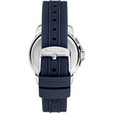 MASERATI SUCCESSO R8871621042 SILVER AND BLUE WATCH