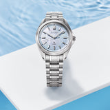 SEIKO PROSPEX SUR607J1 MOTHER OF PEARL DIAL STEEL WATCH