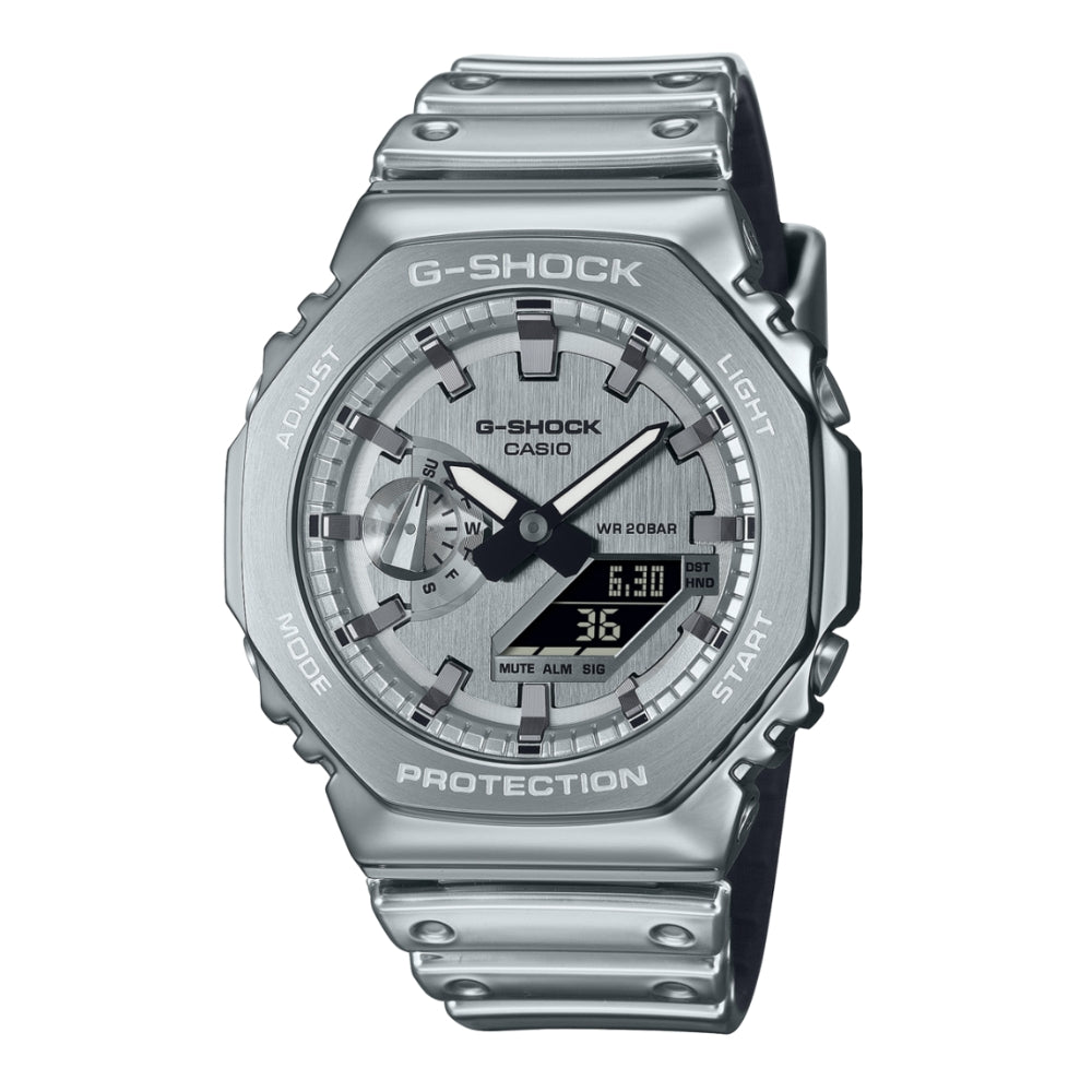 CASIO G-SHOCK GM-2100YM FINE METALLIC SERIES ANALOG-DIGITAL RESIN WATCH
