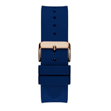 GUESS GW0805G3 BLUE DIAL ROSE GOLD TONE ANALOG WATCH