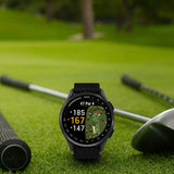 GARMIN APPROACH S50 GM-010-03010-40 ADVANCED GPS BLACK COMFORTFIT NYLON BAND SMART WATCH