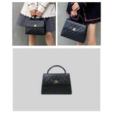 Chanel S25033006 Lamb Skin COCO Hand bag (Very Good Condition)