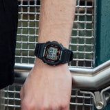 CASIO G-SHOCK DW-5600RL-1DR-P DIGITAL BLACK AND RED WATCH