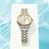 SEIKO PROSPEX SUR608J1 TWO TONED GOLD DIAL WATCH