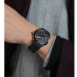 GUESS CRESCENT GW0630G1 SILVER-TONE MEN'S WATCH SET