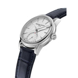 Frederique Constant FC-706S3H6 Manufacture Classic Date White Dial Black Leather Watch