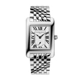 Frederique Constant FC-235S2C6B Classics  Carrée Small Seconds 7-Links Steel Bracelet Watch