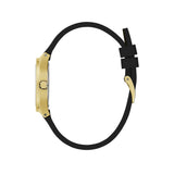 GUESS EVE GW0658L1 GREEN & GOLD DIAL BLACK WATCH