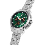 MASERATI SUCCESSO R8873621043 GREEN DIAL STAINLESS STEEL WATCH