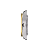 TISSOT PR516 POWERMATIC 80 T1494072201100 38mm WHITE DIAL GOLD & GREY STEEL WATCH