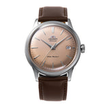 ORIENT RA-AC0M15Y30B BAMBINO VERSION 7 BEIGE DIAL BROWN LEATHER WATCH
