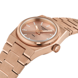 TISSOT PRX T1370103350600 25mm CARNATION GOLD STEEL WATCH