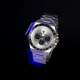 MASERATI VELOCITÀ R8873652006 WHITE CHRONOGRAPH DIAL STEEL WATCH