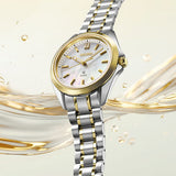 SEIKO PROSPEX SUR608J1 TWO TONED GOLD DIAL WATCH
