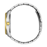 CITIZEN BI1036-57A SILVER & GOLD TWO-TONED STEEL WATCH