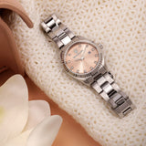 MASERATI COMPETITION R8853100509 BLUSH GLITZ DIAL STEEL WATCH