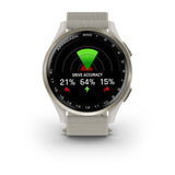 GARMIN APPROACH S50 GM-010-03010-41 ADVANCED GPS IVORY COMFORT FIT NYLON BAND SMART WATCH