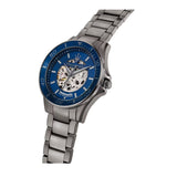MASERATI SFIDA R8823140015 SKELETON BLUE DIAL AUTOMATIC STEEL WATCH