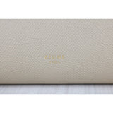 Celine B25041506 Leather Calf Belt Nano Beige Handbag (Very Good Condition)