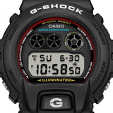 CASIO G-SHOCK DW-6900RL-1DR DIGITAL BLACK AND RED WATCH