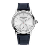 Frederique Constant FC-706S3H6 Manufacture Classic Date White Dial Black Leather Watch