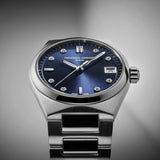 Frederique Constant FC-240ND2NH26B Highlife Ladies Quartz Blue Dial Silver Steel Watch