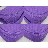 Bottega Veneta X25041701 Lamb Skin Purple Braid (Excellent Condition)