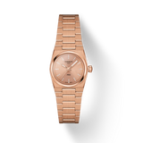 TISSOT PRX T1370103350600 25mm CARNATION GOLD STEEL WATCH