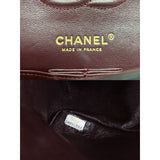 Chanel S25032101 Caviar Skin Matrasse Double Flap 25 Shoulder Bag Black Made In 2010-2011  (Very Good Condition)