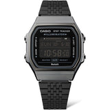 CASIO VINTAGE ABL-100WEGG-1BDF DIGITAL BLACK METAL BRACELET WATCH
