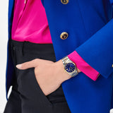 Frederique Constant FC-240N2NH3B Highlife Ladies Quartz Blue Dial Two-Toned Watch