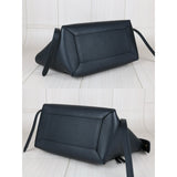 Celine B25041505 Leather Calf Belt Black Handbag (Good Condition)